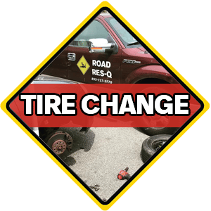 Tire Change Service - Roadside Assistance